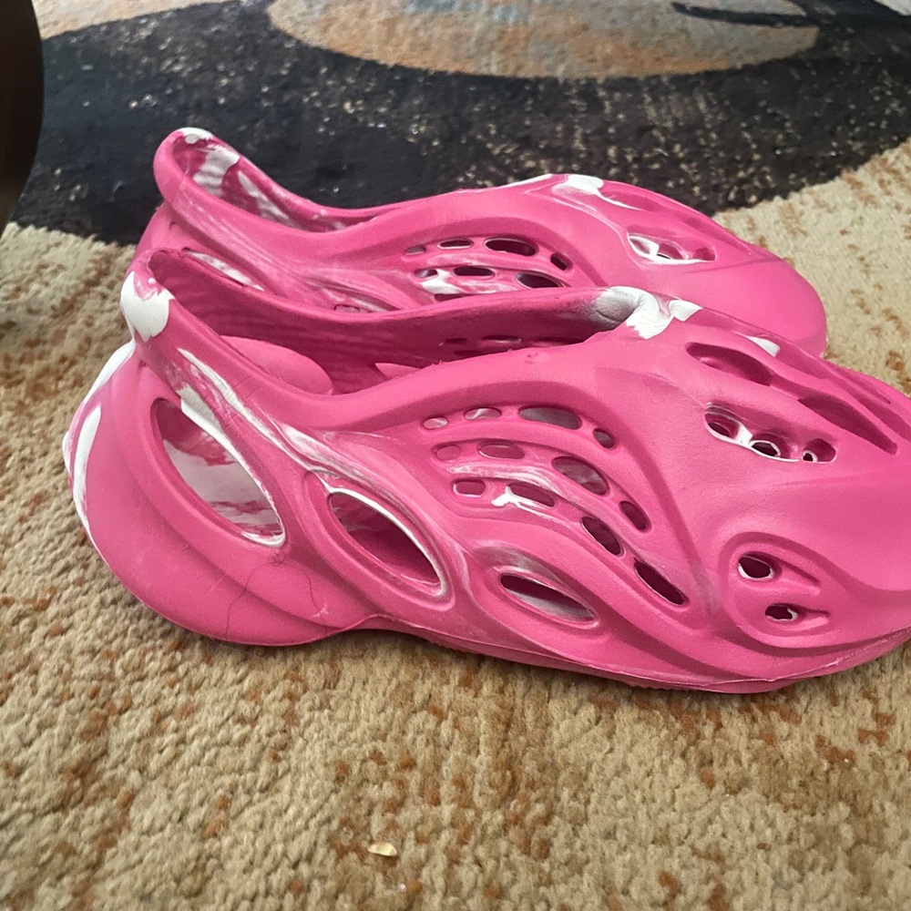 Pink foam runners